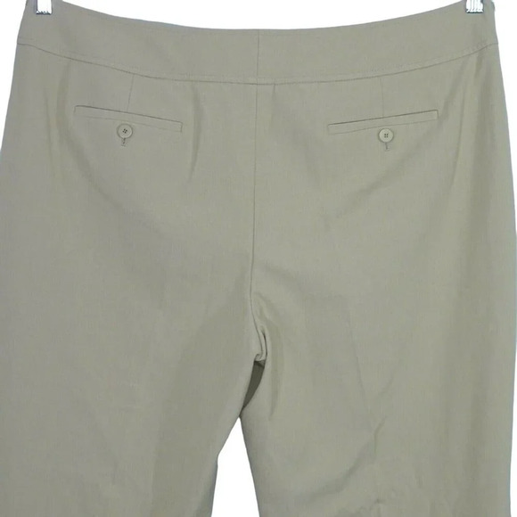 Talbots Stretch Pants Trousers Women Size 18 Tan - Picture 4 of 7